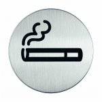Pictogram Smoking 4910 Stainless Steel Self-Adhesive Sign 83mm