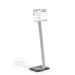 DURABLE 4812 23 INFO SIGN STAND A4 SILVER