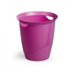 DURABLE 1701710034 WASTE BASKET TREND , PINK 