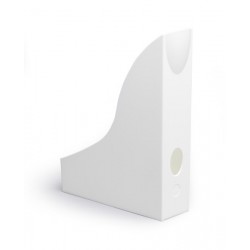 DURABLE 1701711010 MAGAZINE RACK BASIC, WHITE 