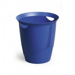 DURABLE 1701710040 WASTE BASKET TREND , BLUE 