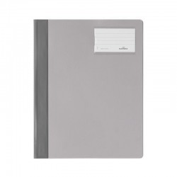 DURABLE 2705 10 DOCUMENT FOLDER A4 GREY