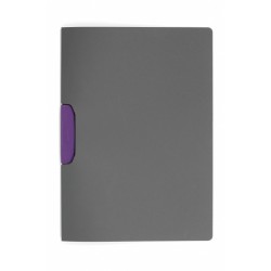 DURABLE 2304 12 DURASWING CLIP FOLDER, PURPLE 
